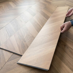 Chevron SPC Flooring