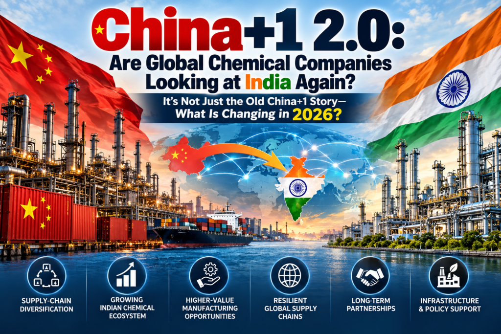 China+1 2.0: Are Global Chemical Companies Looking at India Again?
